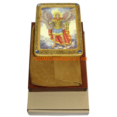Живописная икона Архангел Михаил 07402 фото 2