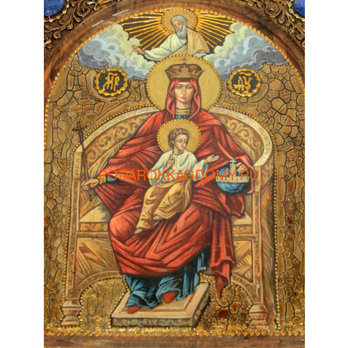 Живописная Державная икона Божьей Матери 07519 фото 2