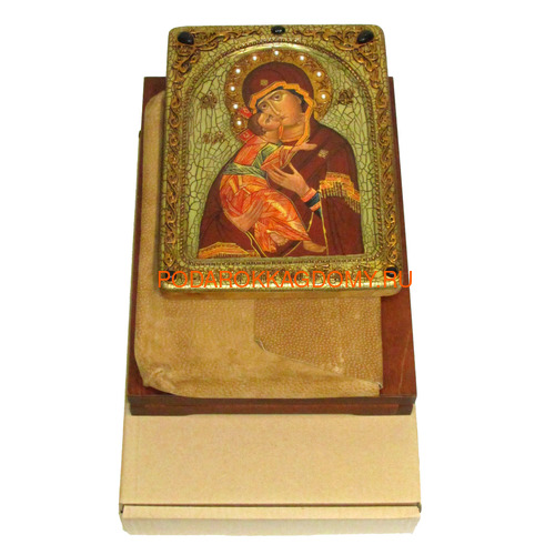 Живописная Владимирская икона Божьей Матери 07861 фото 2