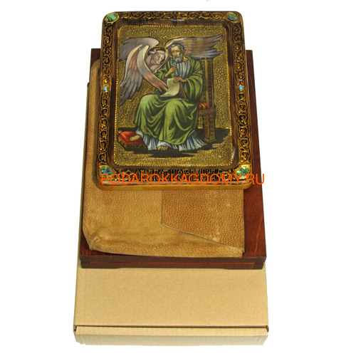 Живописная икона Святой апостол и евангелист Лука 07535 фото 2