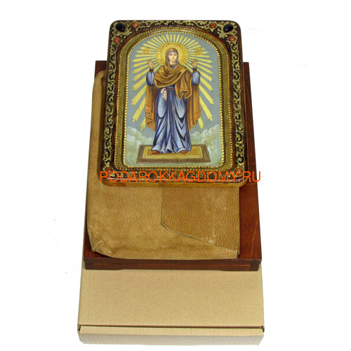 Живописная икона Божьей Матери Нерушимая Стена 07735 фото 2