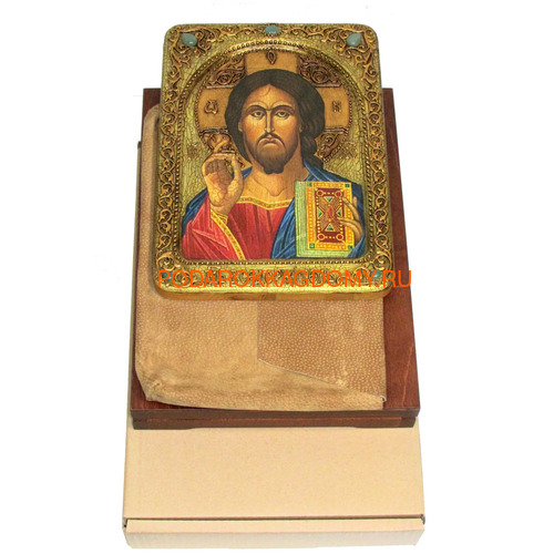 Живописная икона Господь Вседержитель 07736 фото 2