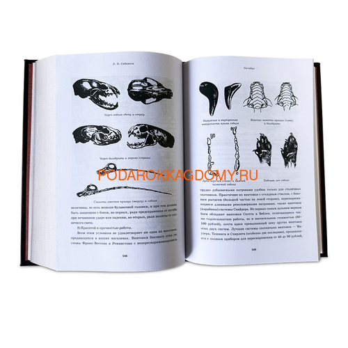 Подарочная книга в кожаном переплёте