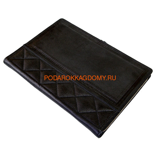 Кожаная папка - портфель для документов