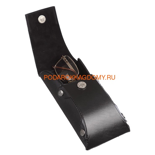 Кожаный футляр для очков