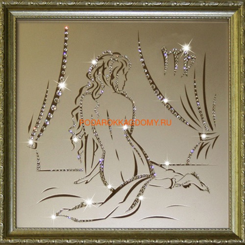 Картина Сваровски "Знак зодиака дева" 1660 фото