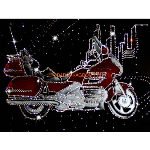 Картина Сваровски "Мотоцикл" 16118 фото