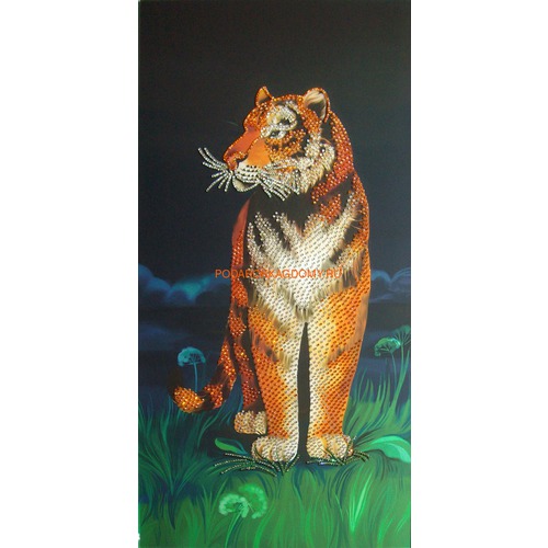 Картина Сваровски "Бенгальский тигр" 08190 фото