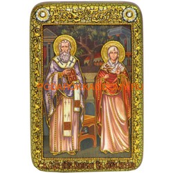 Икона Священномученики Киприан и Иустина Антиохийские
