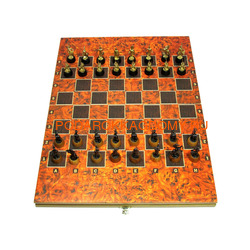 Металлические шахматы 